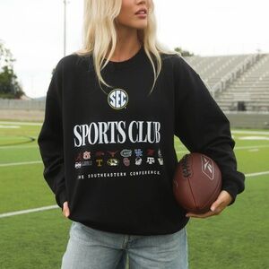 Gildan Black SEC Sports Club Sweatshirt